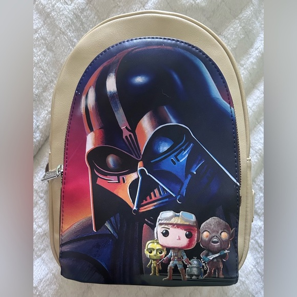 Loungefly x Star Wars Pop NWOT Mini Backpack - Picture 1 of 6